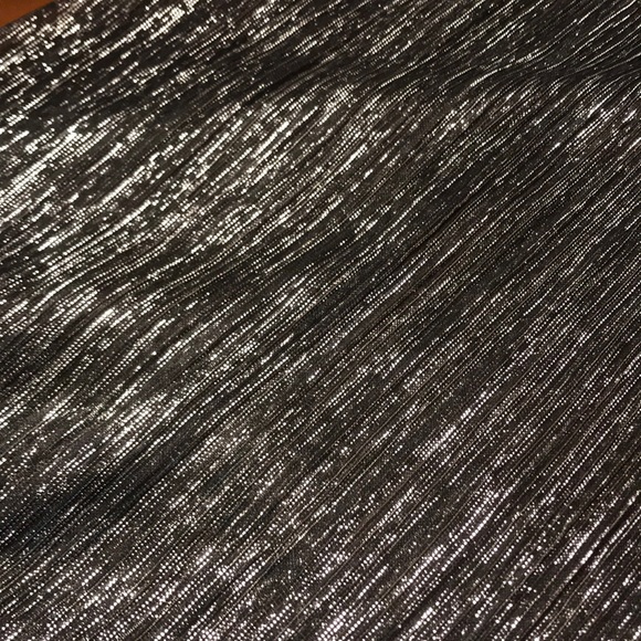 Gunmetal/MetallicBlack/Silver SpaghettiStrap Dress - Picture 4 of 12